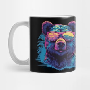 Neon bear Mug